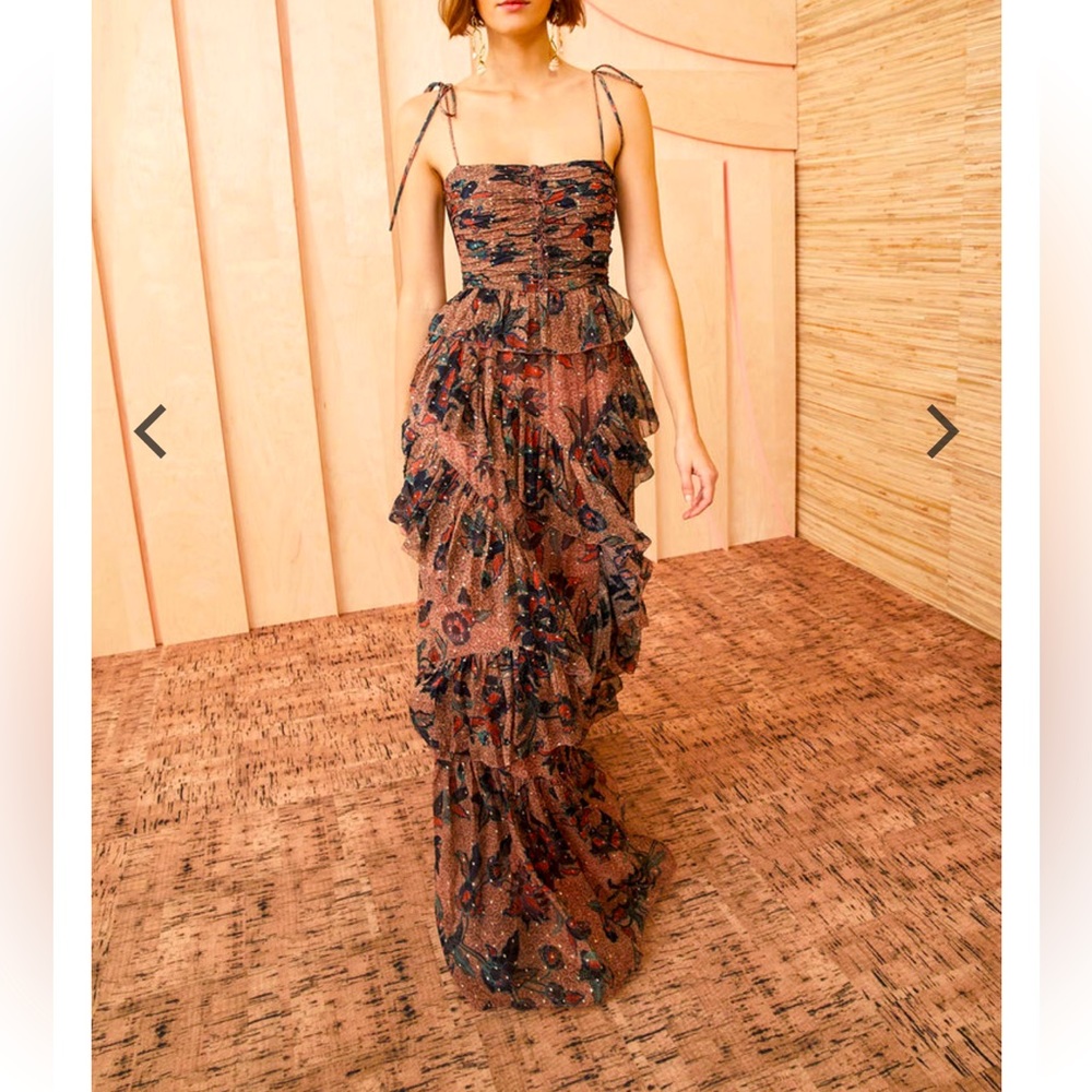 Ulla Johnson Aveline Gown size 0 - Coral